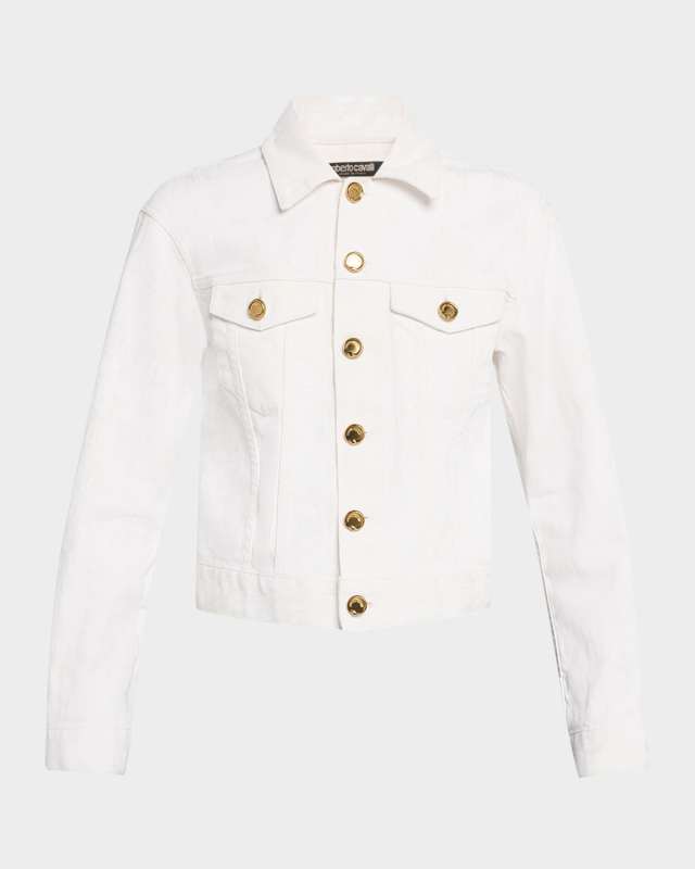 Coated Denim Jacket